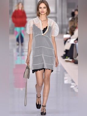 ✨ CHLOE fall 2017 runway dress